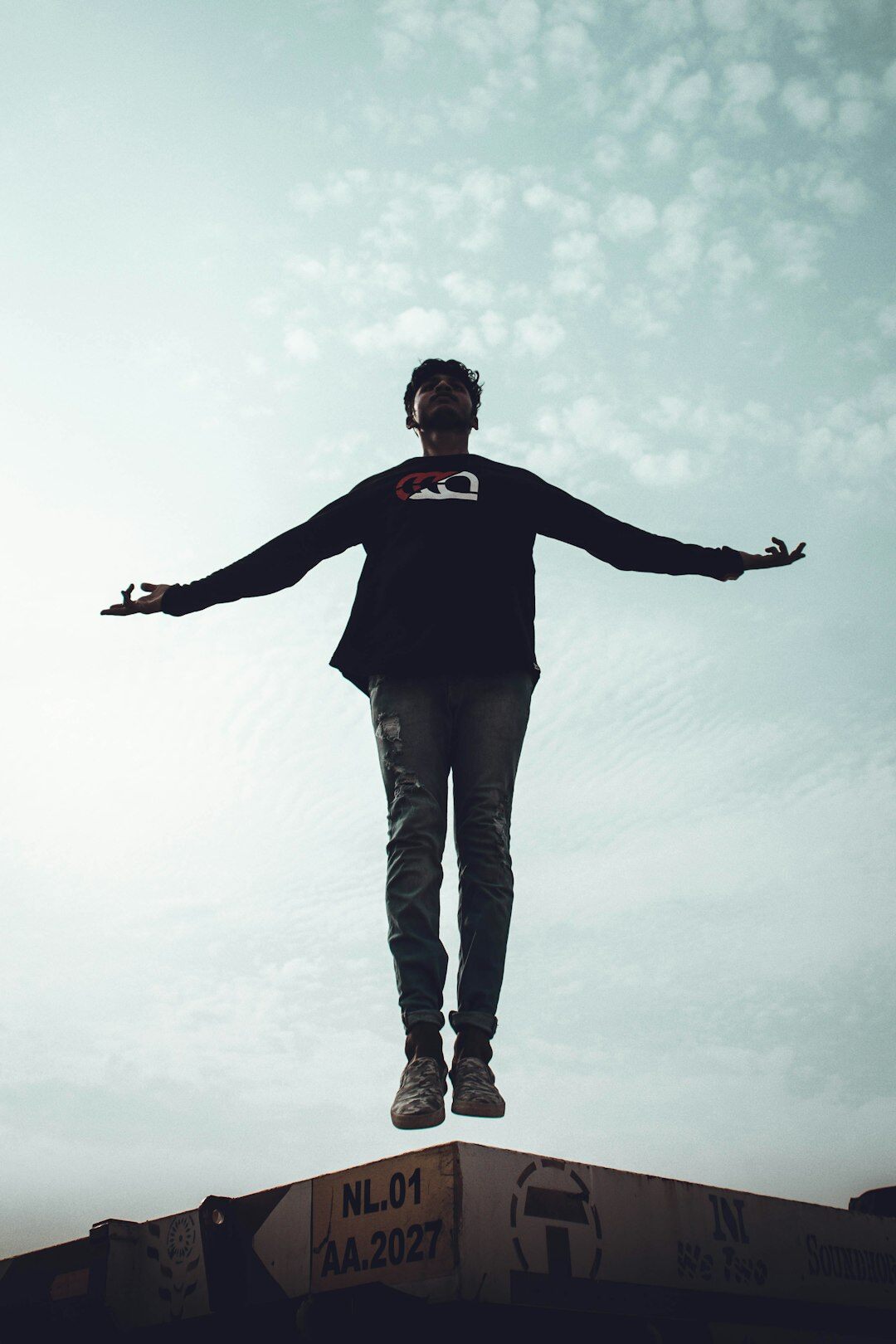 confident person standing tall